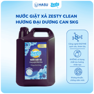 Nước giặt xả Zesty Clean công nghệ Nhật Bản 5Kg