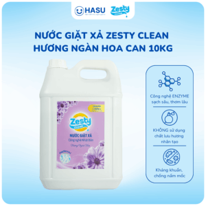 Nước giặt xả Zesty Clean công nghệ Nhật Bản 10Kg